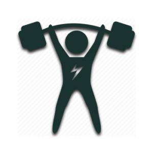exercise and fitness icon